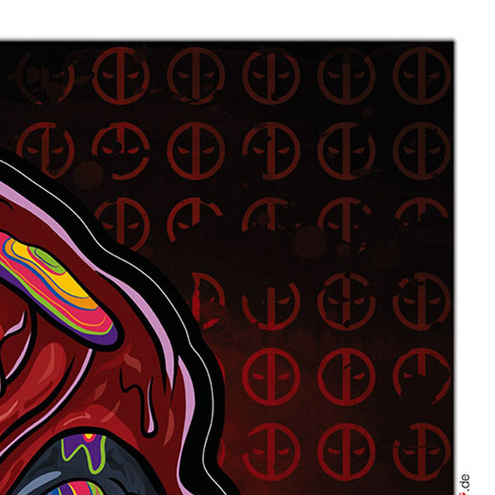 Deadpool | cm | 50 x | Komar Größe — 70 Meltpool Wandtattoo